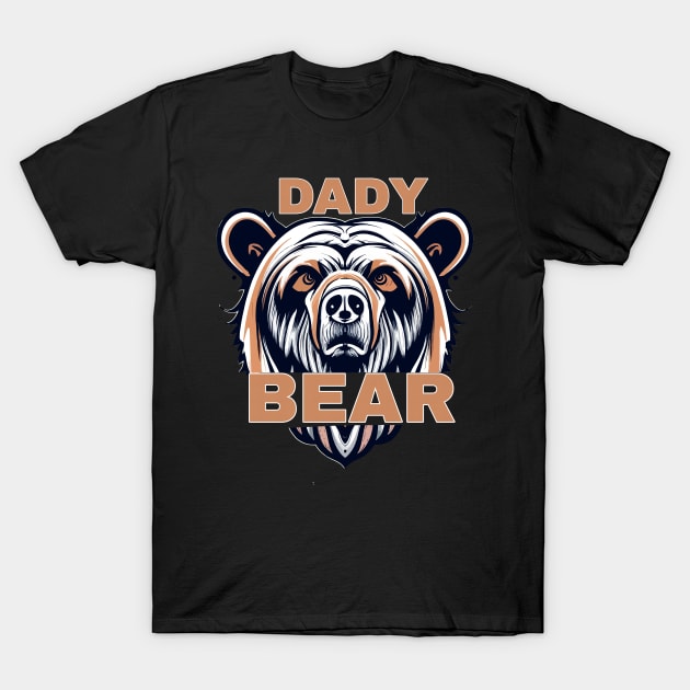 Dady bear style t shirt T-Shirt by Printashopus